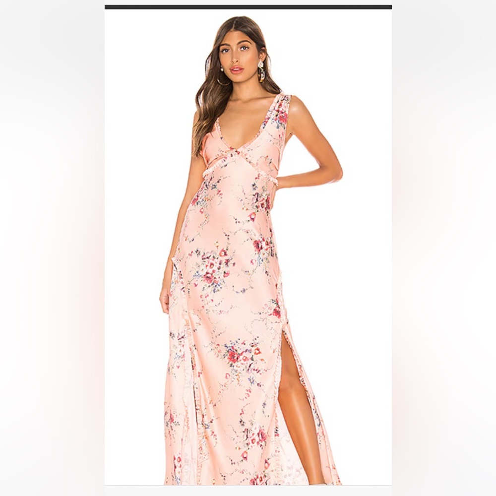 Love Shack Fancy Silk Kendall Dress in size XS